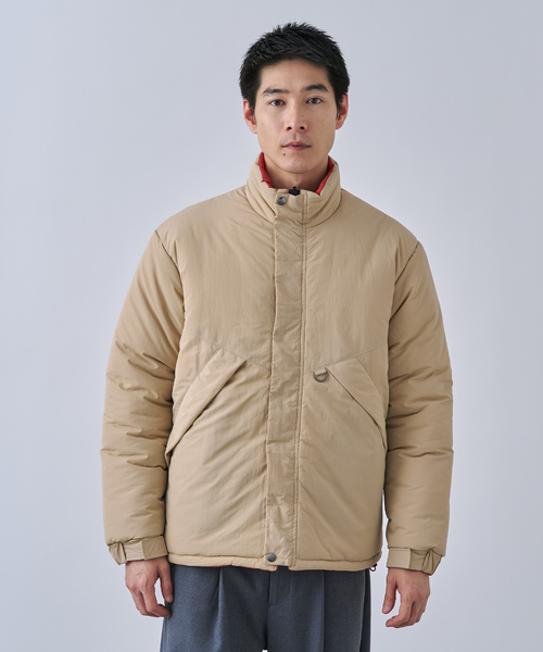 B.C STOCK(ベーセーストック)の「リバーシブルカラーブルゾン(ブルゾン・メンズ・ベージュ/ブラウン/ブラック・MEDIUM/LARGE)」の3枚目の写真