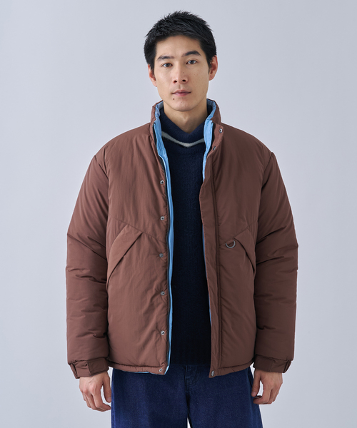 B.C STOCK(ベーセーストック)の「リバーシブルカラーブルゾン(ブルゾン・メンズ・ベージュ/ブラウン/ブラック・MEDIUM/LARGE)」の2枚目の写真