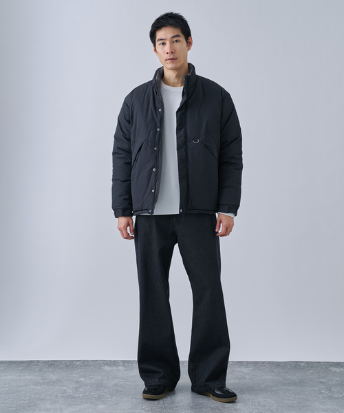 B.C STOCK(ベーセーストック)の「リバーシブルカラーブルゾン(ブルゾン・メンズ・ベージュ/ブラウン/ブラック・MEDIUM/LARGE)」の4枚目の写真