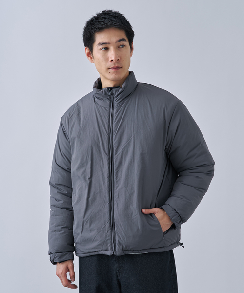 B.C STOCK(ベーセーストック)の「リバーシブルカラーブルゾン(ブルゾン・メンズ・ベージュ/ブラウン/ブラック・MEDIUM/LARGE)」の9枚目の写真