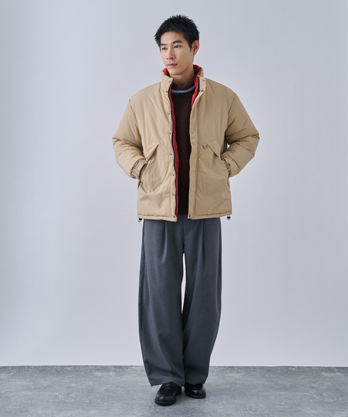 B.C STOCK(ベーセーストック)の「リバーシブルカラーブルゾン(ブルゾン・メンズ・ベージュ/ブラウン/ブラック・MEDIUM/LARGE)」の20枚目の写真