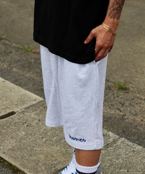 VIBGYOR（ヴィブジョー）の「BUDDIES Harf Sweat Pants(BDS)（スウェットパンツ・メンズ・ミント/ネイビー/グレー/ブラック・MEDIUM/LARGE/X-LARGE）」の5枚目の写真