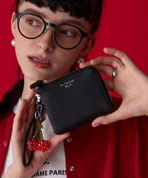 BONLECILL Marche（ボンルシールマルシェ）の「【BONLECILL Marche】コードストラップ付きスクエアウォレット/財布（財布）」