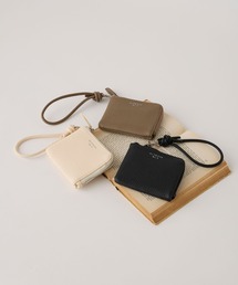 BONLECILL Marche（ボンルシールマルシェ）の「【BONLECILL Marche】コードストラップ付きスクエアウォレット/財布（財布）」