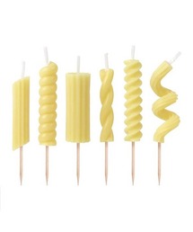 entre square（アントレスクエアー）の「Fred パーティーキャンドル パスタ/キノコ（キャンドル）」