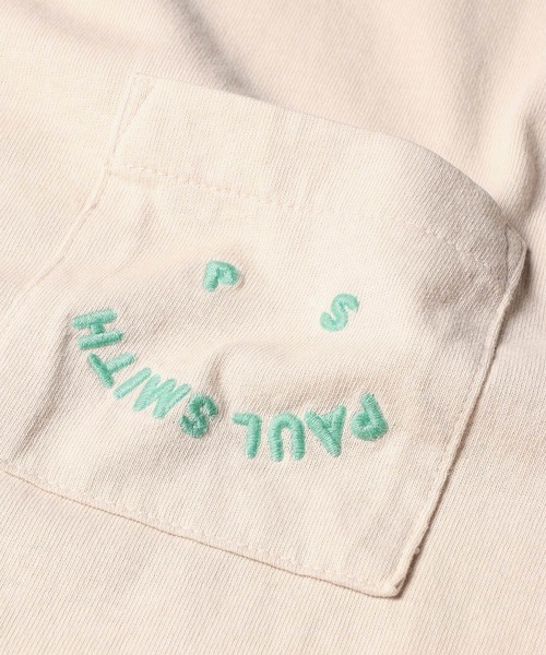 PS Paul Smith(ピーエスポールスミス)の「ウィメンズ "Happy" ロングスリーブTシャツ / 165406 234VED(Tシャツ/カットソー・レディース・アイボリー・2L/LARGE/MEDIUM)」の4枚目の写真
