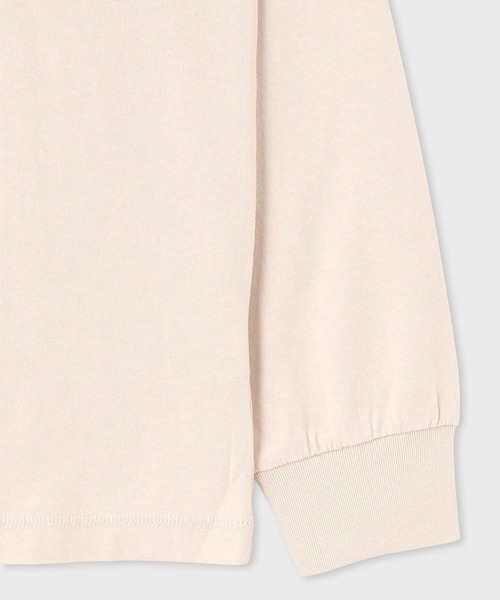 PS Paul Smith(ピーエスポールスミス)の「ウィメンズ "Happy" ロングスリーブTシャツ / 165406 234VED(Tシャツ/カットソー・レディース・アイボリー・2L/LARGE/MEDIUM)」の2枚目の写真