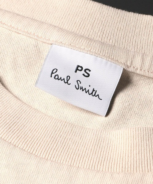 PS Paul Smith(ピーエスポールスミス)の「ウィメンズ "Happy" ロングスリーブTシャツ / 165406 234VED(Tシャツ/カットソー・レディース・アイボリー・2L/LARGE/MEDIUM)」の3枚目の写真