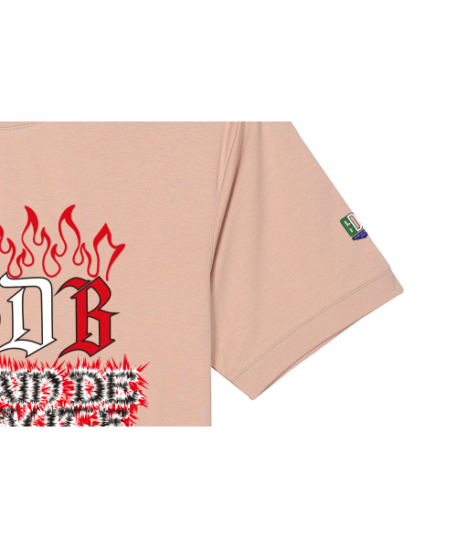 GRAIN DE BEAUTE（グランデボーテ）の「ORIGINAL 1992 T-SHIRT 02 [INDY PINK]（Tシャツ/カットソー・レディース・ピンク・M/S/XL/L）」の5枚目の写真