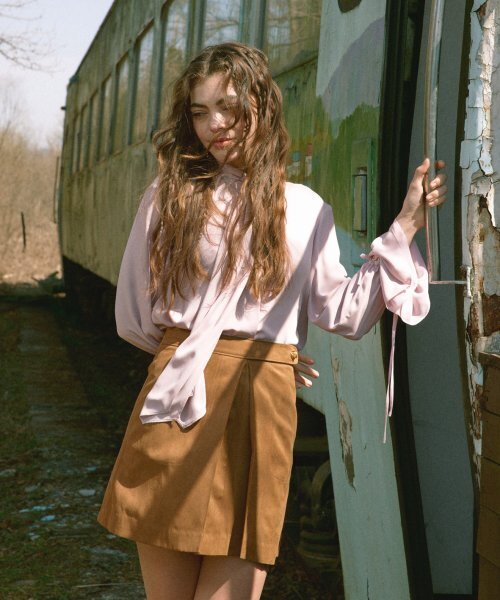 ICE GARDEN A.508(アイス ガーデン エイオーゴンパル)の「Georgette Scarf Tie Blouse(シャツ/ブラウス・レディース・その他・FREE)」の5枚目の写真