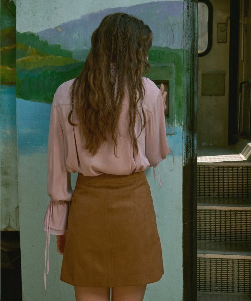 ICE GARDEN A.508(アイス ガーデン エイオーゴンパル)の「Georgette Scarf Tie Blouse(シャツ/ブラウス・レディース・その他・FREE)」の6枚目の写真