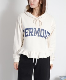 cepo | 裏毛フリルパーカー(パーカー)