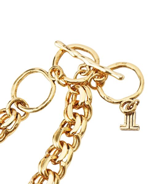 Lanvinランバン　ゴールドリンクチェーンネックレス チャンキーチェーンネックレス（ネックレス）｜LANVIN en Bleu