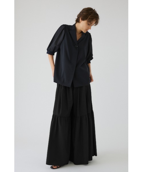 RIM.ARK(リムアーク)の「MA-1 sleeve SH エムエーワン スリーブ シャツ(シャツ/ブラウス・レディース・ブラック/ダークネイビー・FREE)」の17枚目の写真