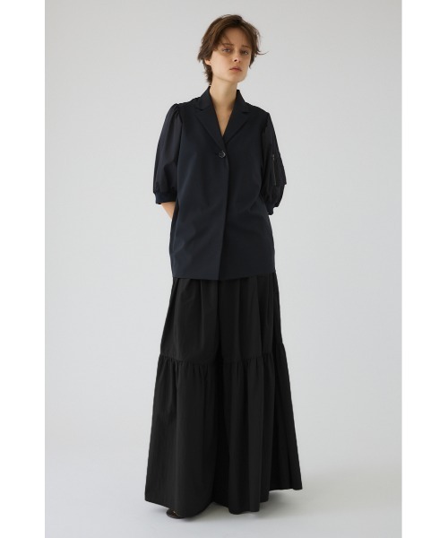 RIM.ARK(リムアーク)の「MA-1 sleeve SH エムエーワン スリーブ シャツ(シャツ/ブラウス・レディース・ブラック/ダークネイビー・FREE)」の16枚目の写真
