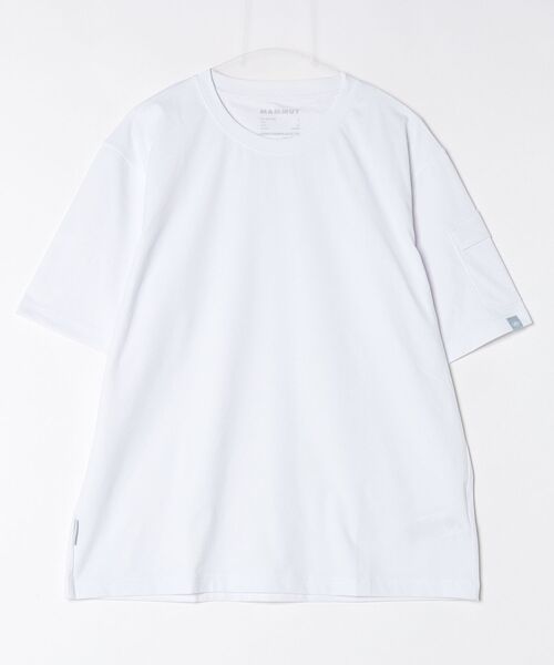 Mammut(マムート)の「マムート エクスプローラー Tシャツ アジアンフィット / Mammut Explorer T-Shirt AF(Tシャツ/カットソー・メンズ・ホワイト/ブラック・L/M)」の2枚目の写真