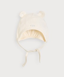 moimoln（モイモルン）の「【mini moi】ジェントルアイレットボンネット帽子（キャップ）」