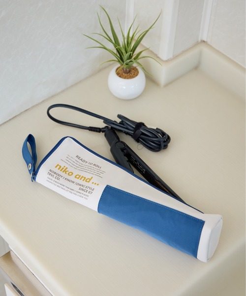 ニコロゴヘアアイロンポーチ（トラベルグッズ）｜niko and