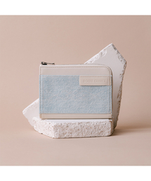 BONNE CHANCE（ボンヌシャンス）の「ジッパーカード財布 - ライトインディゴデニム（札入れ/マネークリップ）」