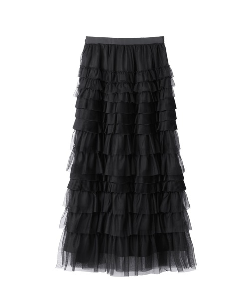 Her lip to(ハーリップトゥー)の「Loved one Tulle Skirt(スカート・レディース・モーブ系/ブラック/ホワイト系・M/S)」の3枚目の写真