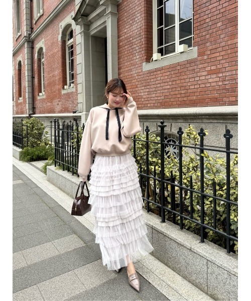 Loved one Tulle Skirt（スカート）｜Her lip to（ハーリップトゥー