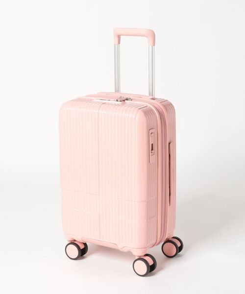 innovator(イノベーター)の「【innovator/イノベーター】 エキスパンダブル キャリーケース 38L(43L)(スーツケース/キャリーバッグ・メンズ・ネイビー/オリーブドラブ/ダークネイビー/ベージュ系その他/カーキ/ストーン/ライトブルー/ブラック/チャコールグレー/グレー/モカ/イエロー/ブルー系その他/サンドベージュ/ブルー系その他3/ピンク系その他/ブルー系その他2・FREE)」の17枚目の写真