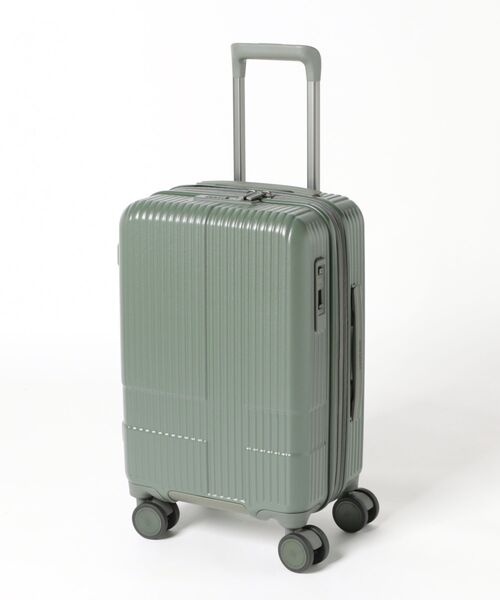 innovator(イノベーター)の「【innovator/イノベーター】 エキスパンダブル キャリーケース 38L(43L)(スーツケース/キャリーバッグ・メンズ・ネイビー/オリーブドラブ/ダークネイビー/ベージュ系その他/カーキ/ストーン/ライトブルー/ブラック/チャコールグレー/グレー/モカ/イエロー/ブルー系その他/サンドベージュ/ブルー系その他3/ピンク系その他/ブルー系その他2・FREE)」の8枚目の写真