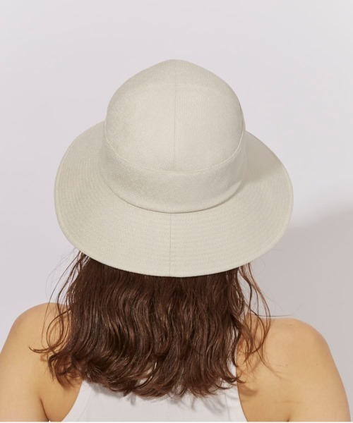 Chapeau d' O(シャポードオー)の「Chapeau d' O Linela Basket Hat / シャポードオー(ハット・レディース・ブラック/ライトブルー/ライトベージュ・M/57.5cm)」の7枚目の写真