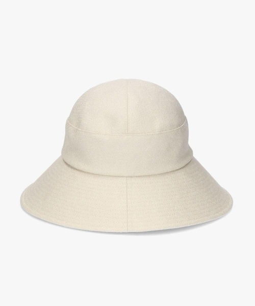 Chapeau d' O(シャポードオー)の「Chapeau d' O Linela Basket Hat / シャポードオー(ハット・レディース・ブラック/ライトブルー/ライトベージュ・M/57.5cm)」の10枚目の写真