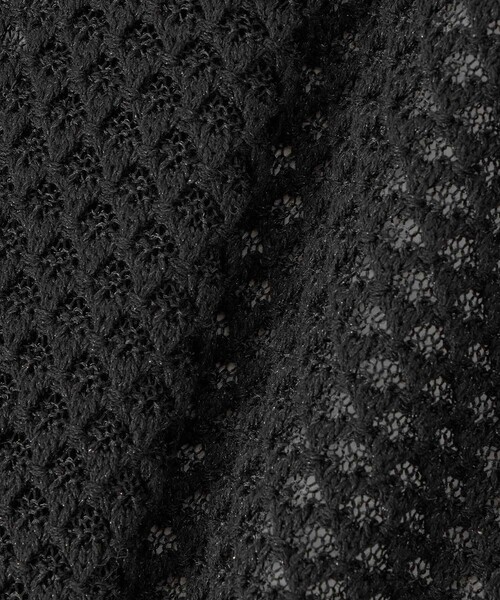 allureville(アルアバイル)の「透かし編みジレプルオーバー(ニット/セーター・レディース・ブルー/ブラック/オフホワイト・2)」の18枚目の写真