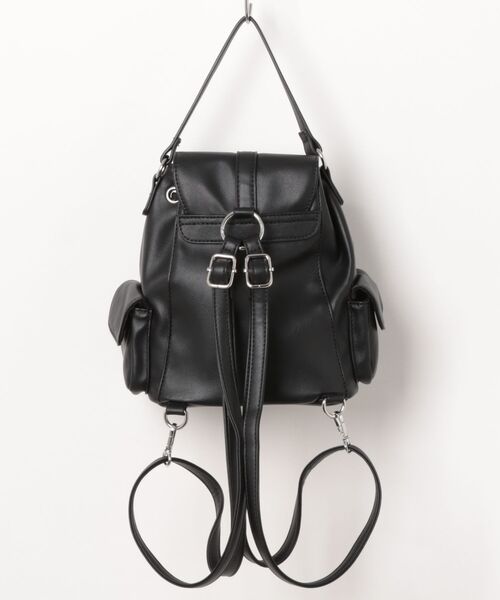 archives（アルシーヴ）の「２ＷＡＹミニリュック（バックパック/リュック・レディース・ブラック/キャメル・FREE）」の12枚目の写真