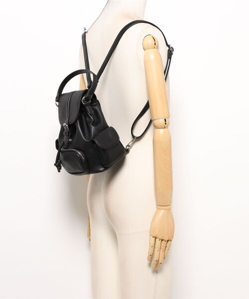 archives（アルシーヴ）の「２ＷＡＹミニリュック（バックパック/リュック・レディース・ブラック/キャメル・FREE）」の15枚目の写真