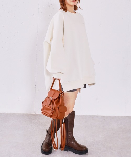 archives（アルシーヴ）の「２ＷＡＹミニリュック（バックパック/リュック・レディース・ブラック/キャメル・FREE）」の10枚目の写真