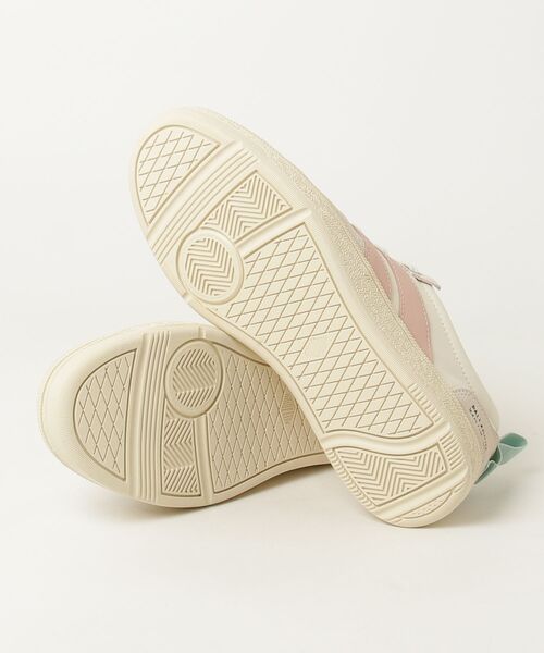 PALLADIUM(パラディウム)の「PALLACUP FLAME LTH パラカップ フレイム ローカット スニーカー(スニーカー・メンズ・ホワイト×ライトピンク/ホワイト×ブラック/オフホワイト・27cm/26.5cm/25.5cm/25cm/24.5cm/24cm/23.5cm/28cm/27.5cm/22.5cm/23cm)」の5枚目の写真