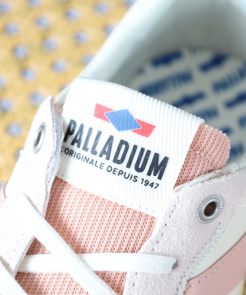 PALLADIUM(パラディウム)の「PALLACUP FLAME LTH パラカップ フレイム ローカット スニーカー(スニーカー・メンズ・ホワイト×ライトピンク/ホワイト×ブラック/オフホワイト・27cm/26.5cm/25.5cm/25cm/24.5cm/24cm/23.5cm/28cm/27.5cm/22.5cm/23cm)」の13枚目の写真