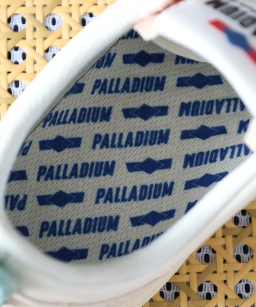 PALLADIUM(パラディウム)の「PALLACUP FLAME LTH パラカップ フレイム ローカット スニーカー(スニーカー・メンズ・ホワイト×ライトピンク/ホワイト×ブラック/オフホワイト・27cm/26.5cm/25.5cm/25cm/24.5cm/24cm/23.5cm/28cm/27.5cm/22.5cm/23cm)」の15枚目の写真