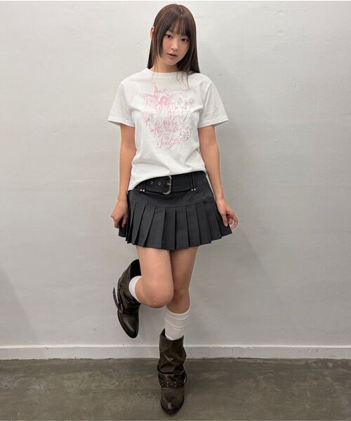 LUVISTRUE(ラヴイズトゥルー)の「EL ANGELIC GRAPHIC TEE(WHITE)(Tシャツ/カットソー・レディース・その他・FREE)」の13枚目の写真