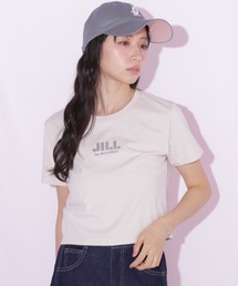 【新色追加】ショート丈刺繍ロゴTシャツオーガニックコットン
