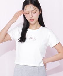 【新色追加】ショート丈刺繍ロゴTシャツオーガニックコットン