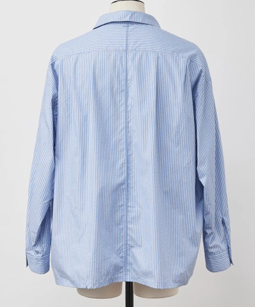 SHINYAKOZUKA（シンヤコヅカ）の「【SHINYAKOZUKA/シンヤコズカ】ROOMY SHIRT（シャツ/ブラウス・メンズ・ブラック/ブルー/レッド・S/M）」の4枚目の写真