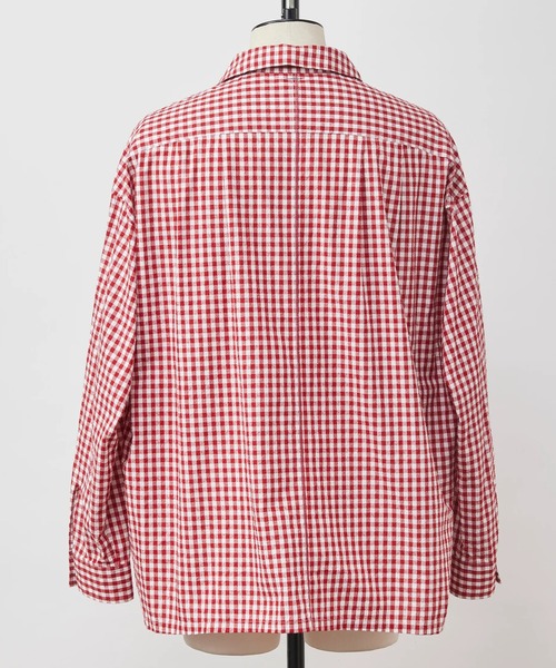 SHINYAKOZUKA（シンヤコヅカ）の「【SHINYAKOZUKA/シンヤコズカ】ROOMY SHIRT（シャツ/ブラウス・メンズ・ブラック/ブルー/レッド・S/M）」の5枚目の写真