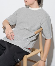 【Healthknit】26SS Nallow Border Jersey Crewneck S/S 51013
