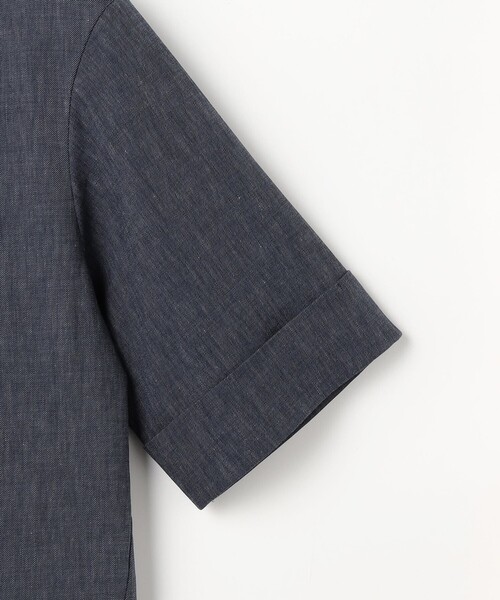 J.PRESS(ジェイプレス)の「【セット着用可】リネンバイオシャンブレー ブラウス(シャツ/ブラウス・レディース・ベージュ系/ネイビー系/ブラウン系・11/9)」の12枚目の写真
