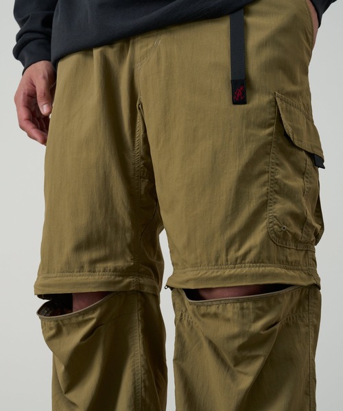 Gramicci（グラミチ）の「CONVERTIBLE CARGO PANT｜コンバーチブルカーゴパンツ（その他パンツ・メンズ・ブラック/カーキ・L/XL/XXL/M/S）」の4枚目の写真