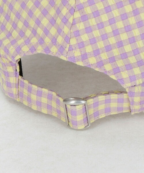 green label relaxing（グリーンレーベルリラクシング）の「ギンガムキャップ / 帽子 / キッズ（キャップ・キッズ・その他1/ブラック/ライトブルー・FREE(52-56cm)）」の9枚目の写真