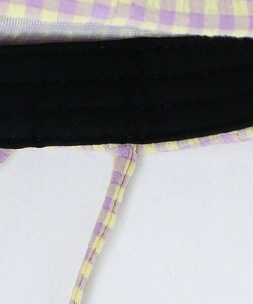 green label relaxing（グリーンレーベルリラクシング）の「ギンガムキャップ / 帽子 / キッズ（キャップ・キッズ・その他1/ブラック/ライトブルー・FREE(52-56cm)）」の10枚目の写真