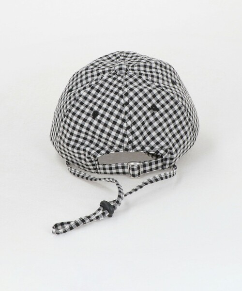 green label relaxing（グリーンレーベルリラクシング）の「ギンガムキャップ / 帽子 / キッズ（キャップ・キッズ・その他1/ブラック/ライトブルー・FREE(52-56cm)）」の13枚目の写真