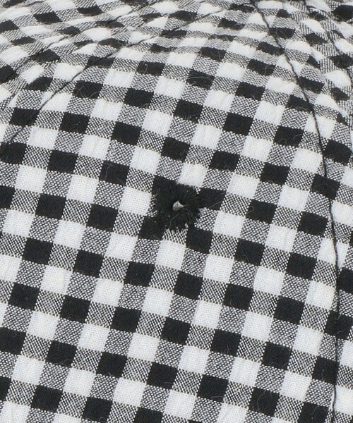 green label relaxing（グリーンレーベルリラクシング）の「ギンガムキャップ / 帽子 / キッズ（キャップ・キッズ・その他1/ブラック/ライトブルー・FREE(52-56cm)）」の14枚目の写真