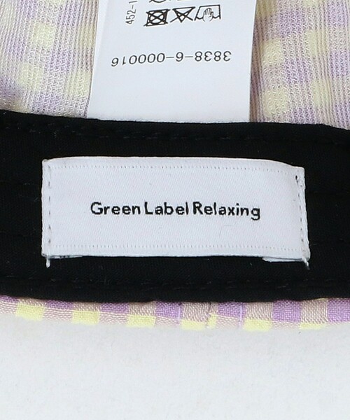 green label relaxing（グリーンレーベルリラクシング）の「ギンガムキャップ / 帽子 / キッズ（キャップ・キッズ・その他1/ブラック/ライトブルー・FREE(52-56cm)）」の17枚目の写真
