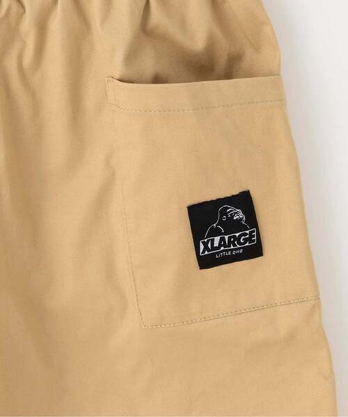 XLARGE KIDS（エクストララージキッズ）の「【人気商品再入荷】【直営店で取り扱い無し】ペイントショートパンツ（その他パンツ・キッズ・カーキ/ベージュ・140cm/130cm/120cm/110cm/100cm）」の7枚目の写真
